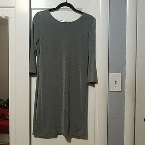Silver dress